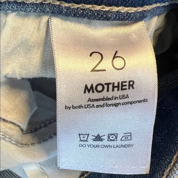 MOTHER Classic Blue Denim Jeans